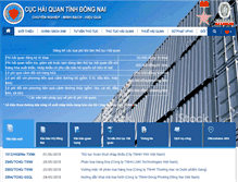 Tablet Screenshot of dncustoms.gov.vn